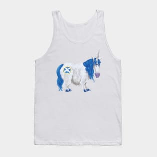 EUnicorn & Saltire Tank Top